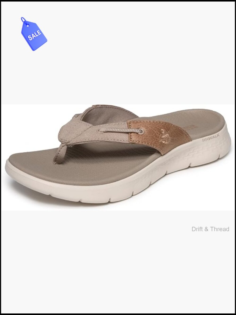 Women's Comfortable Thong Sandals Easy Slip-On Walking Shoes